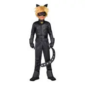 Miraculous Cat Noir Barn Maskeraddräkt - X-Large