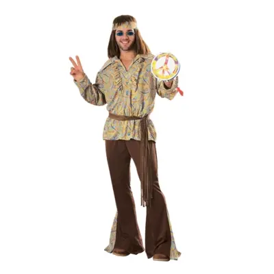 Mod Marvin Hippie Maskeraddräkt - Standard