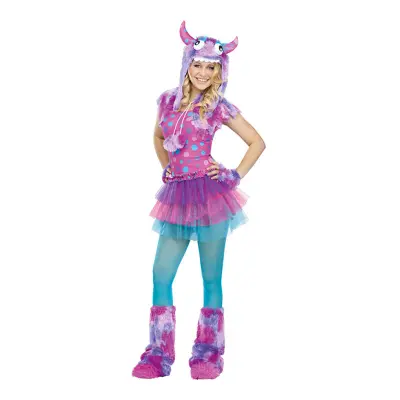 Monsterklänning Teen Maskeraddräkt - One size