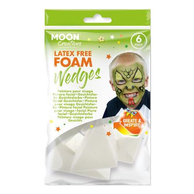 Moon Creations Latexfria Sminksvampar - 6-pack