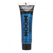 Moon Creations Metallic Ansikts-&Kroppsfärg - Blå