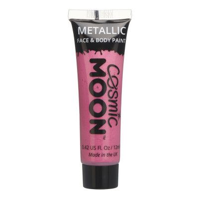 Moon Creations Metallic Ansikts-&Kroppsfärg - Rosa