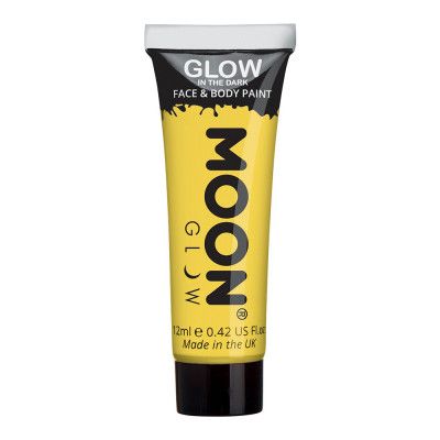 Moon Creations Självlysande Ansikts-&Kroppsfärg - Gul