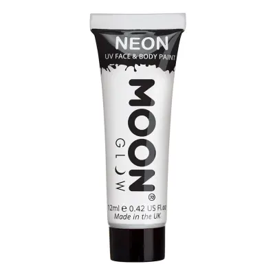 Moon Creations UV Neon Ansikts- & Kroppsfärg - Vit