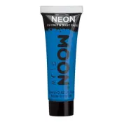 Moon Creations UV Neon Ansikts-&Kroppsfärg - Blå