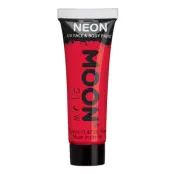 Moon Creations UV Neon Ansikts-&Kroppsfärg - Röd