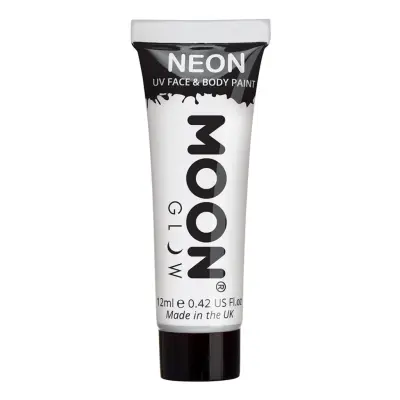 Moon Creations UV Neon Ansikts-&Kroppsfärg - Vit