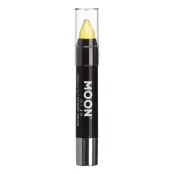 Moon Creations UV Neon Glitter Kroppskrita - Gul