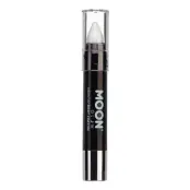 Moon Creations UV Neon Kroppskrita - Vit