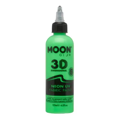 Moon Creations UV Neon Textilfärg - 125 ml Grön