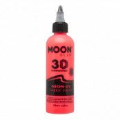 Moon Creations UV Neon Textilfärg - 125 ml Röd