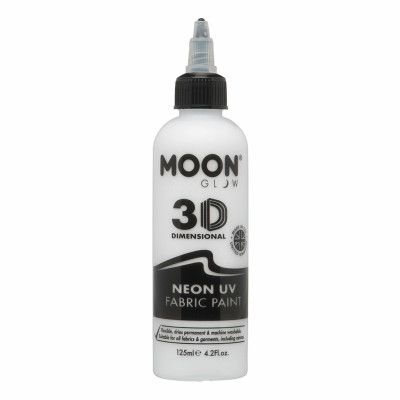 Moon Creations UV Neon Textilfärg - 125 ml Vit
