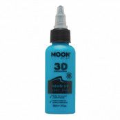 Moon Creations UV Neon Textilfärg - 30 ml Blå
