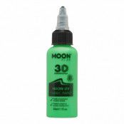 Moon Creations UV Neon Textilfärg - 30 ml Grön
