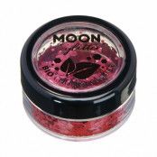 Moon glitter bio chunky, 3g Mörkrosa