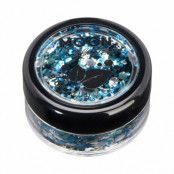 Moon glitter bio chunky mix, 3g Glacier