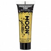 Moon glittergel i tub, iriserande 12ml Gul