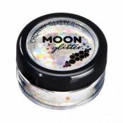 Moon kroppsglitter, iriserande chunky 5g Vit