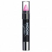 Moon sminkkritor, iriserande glitter 3,5g Rosa