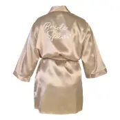 Morgonrock Bride Squad Créme - One size