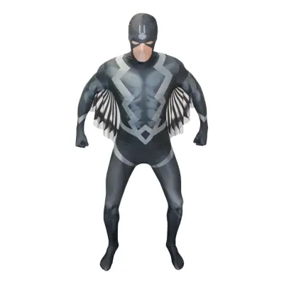 Black Bolt Deluxe Morphsuit Maskeraddräkt - X-Large