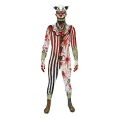 Jaw Dropper Clown Morphsuit - Medium
