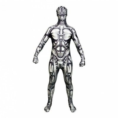 Morphsuit Android Maskeraddräkt - Medium