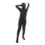 Morphsuit Svart Barn Maskeraddräkt - Small