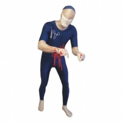 Morphsuit Blodig Kirurg Maskeraddräkt