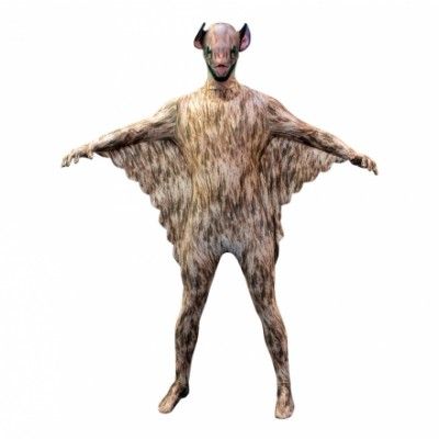 Morphsuit Fladdermus Maskeraddräkt