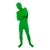 Morphsuit Grön Barn Maskeraddräkt - Small