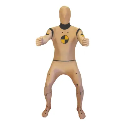 Morphsuit Krocktest Docka Maskeraddräkt - X-Large