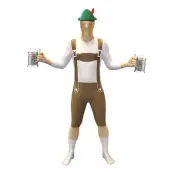 Morphsuit Lederhosen Maskeraddräkt