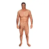 Morphsuit Naken Man Maskeraddräkt - Medium