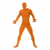 Morphsuit Orange Maskeraddräkt - Large