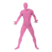 Morphsuit Rosa Maskeraddräkt - Large
