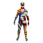 Morphsuit Scary Clown Maskeraddräkt - XX-Large