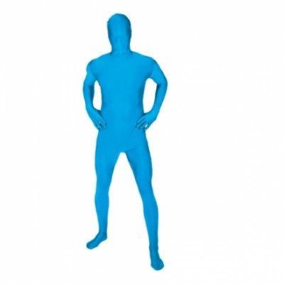 Morphsuit Turkos Maskeraddräkt - Large