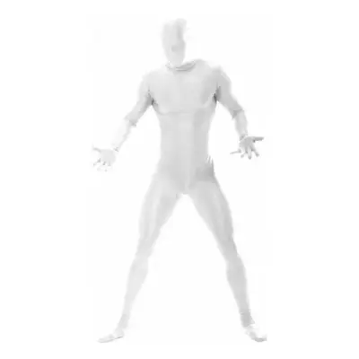 Morphsuit Vit Maskeraddräkt - Medium