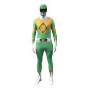 Power Ranger Grön Morphsuit - Large