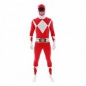 Power Ranger Röd Morphsuit - Large