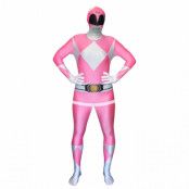 Power Ranger Rosa Morphsuit Maskeraddräkt, LARGE