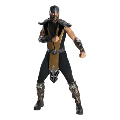 Mortal Kombat™ Scorpion Deluxe Maskeraddräkt - Standard