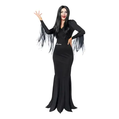 Morticia Familjen Addams Maskeraddräkt - Medium