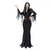 Morticia Familjen Addams Maskeraddräkt - Medium/Large