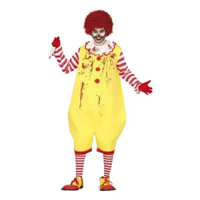 Mr Donken Mördare Maskeraddräkt - Large