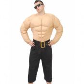Mr. Strongman - Muskeldräkt Kostyme