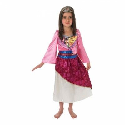 Mulan Skimrande Barn Maskeraddräkt