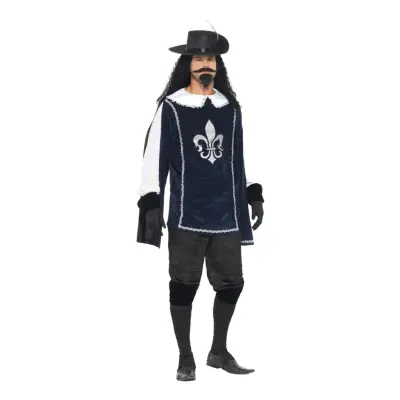 Musketör Maskeraddräkt - Large