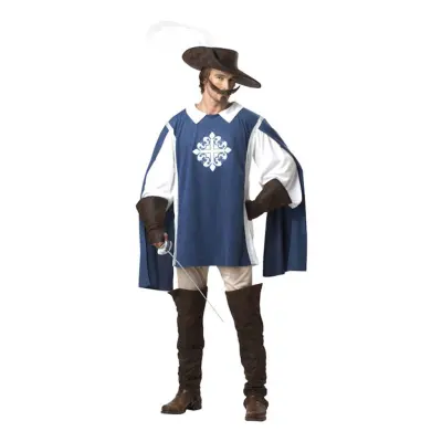 Musketör Maskeraddräkt - Large